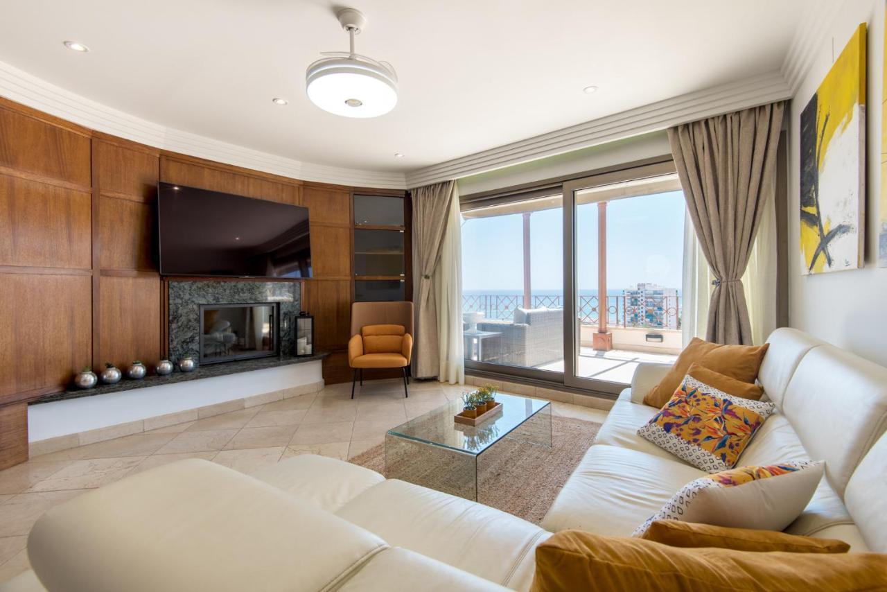 Ph Bellagio: Luxurious And Romantic Duplex Penthouse With Private Pool & Sea Views Бенальмадена Екстер'єр фото